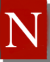 Letter N